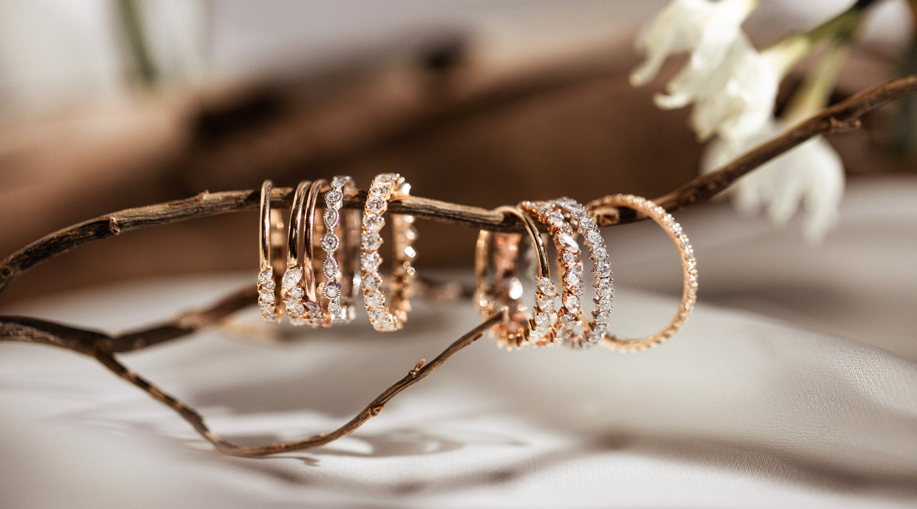 Lab Grown and Earth Mined Diamond Bands