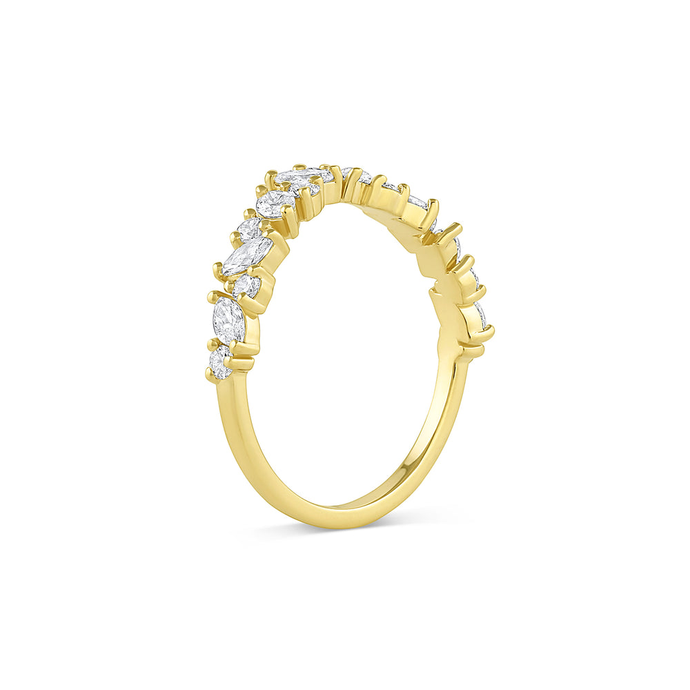 Arched Marquise Cluster - Consider the Wldflwrs