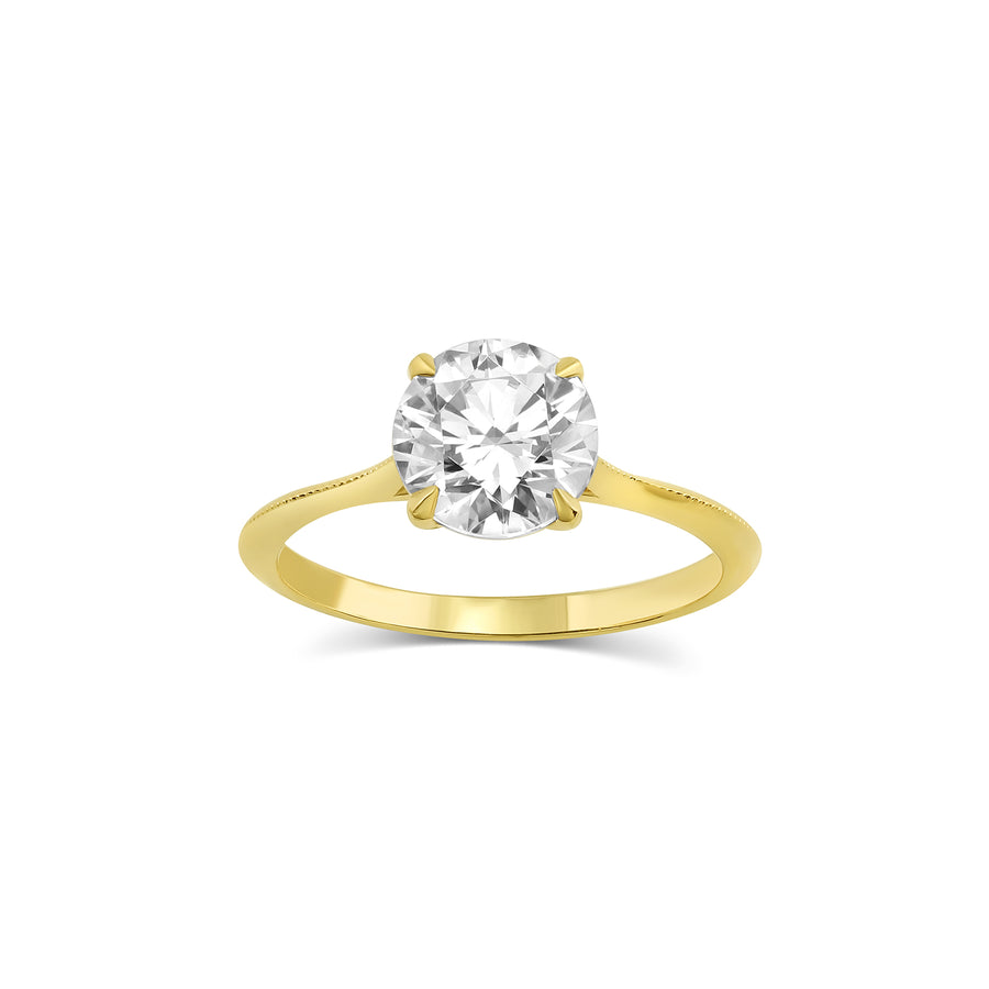 Eucalyptus Engagement Ring - Consider the Wldflwrs