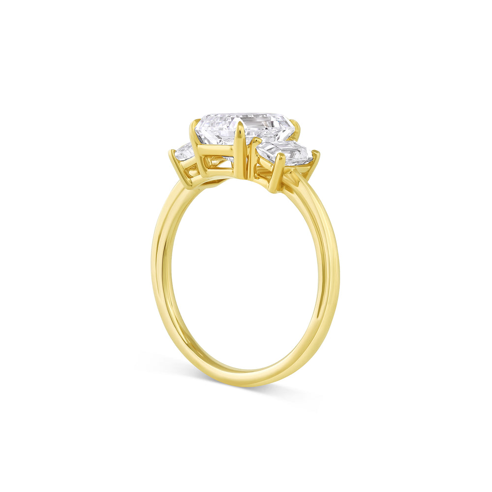 Holly Engagement Ring (Earth Mined Side Diamonds) - Consider the Wldflwrs