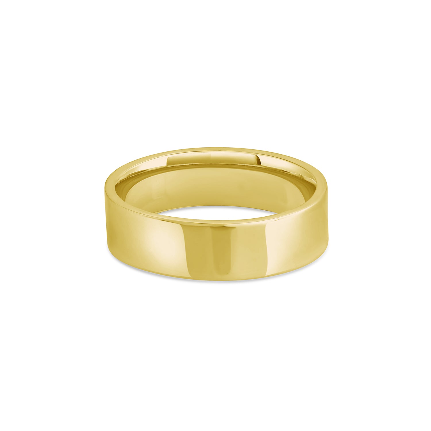6mm Flat Band with Comfort Fit - Consider the Wldflwrs