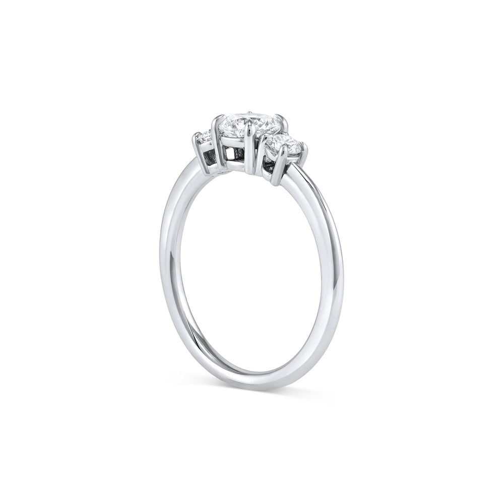Earth Mined Round Rosemary Engagement Ring - Consider the Wldflwrs