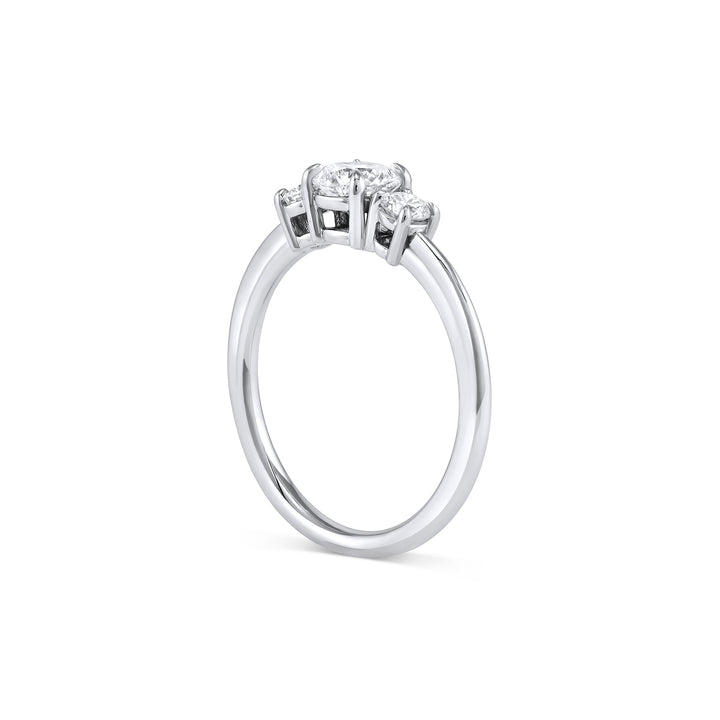 Earth Mined Round Rosemary Engagement Ring - Consider the Wldflwrs