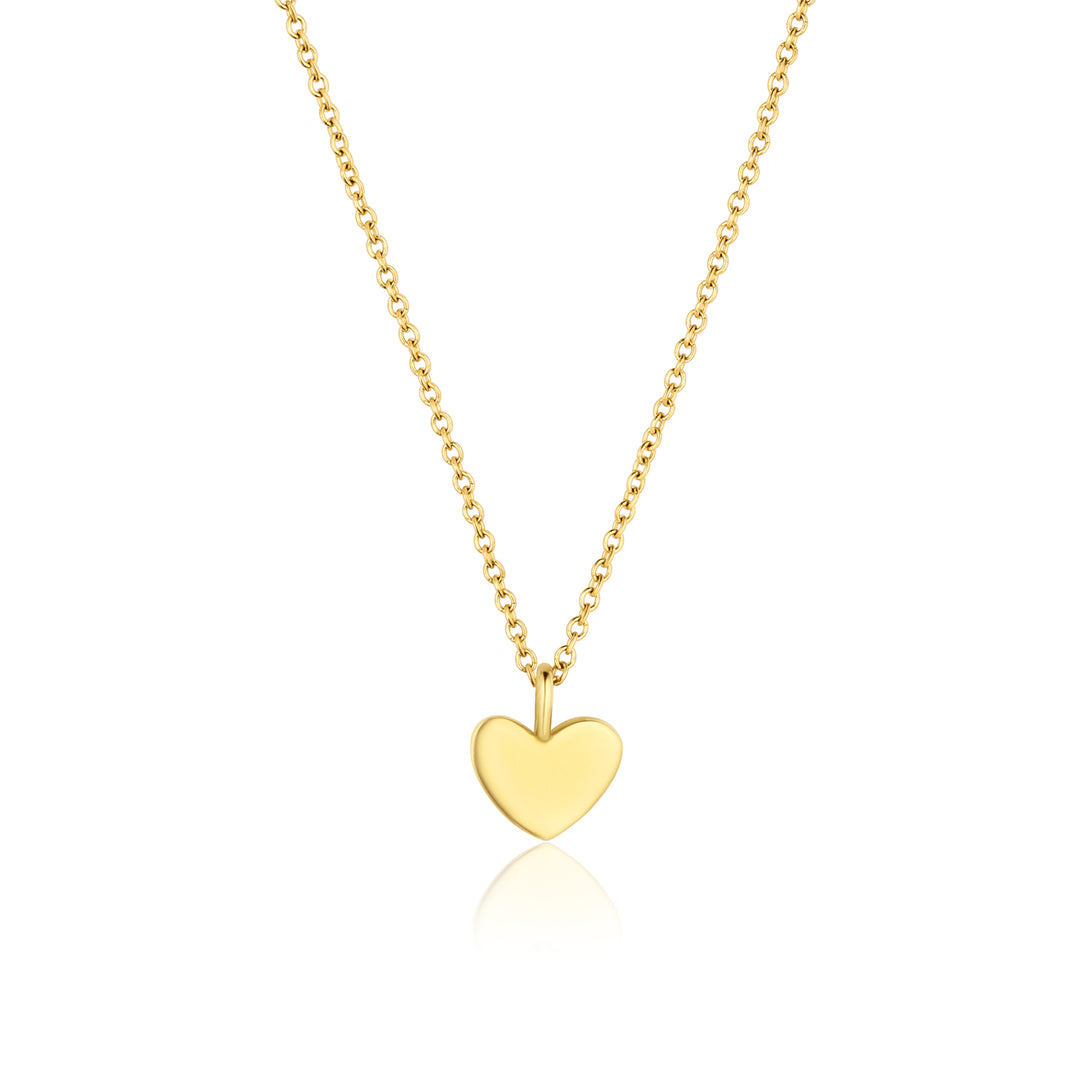 Small Heart Heritage Necklace - Consider the Wldflwrs