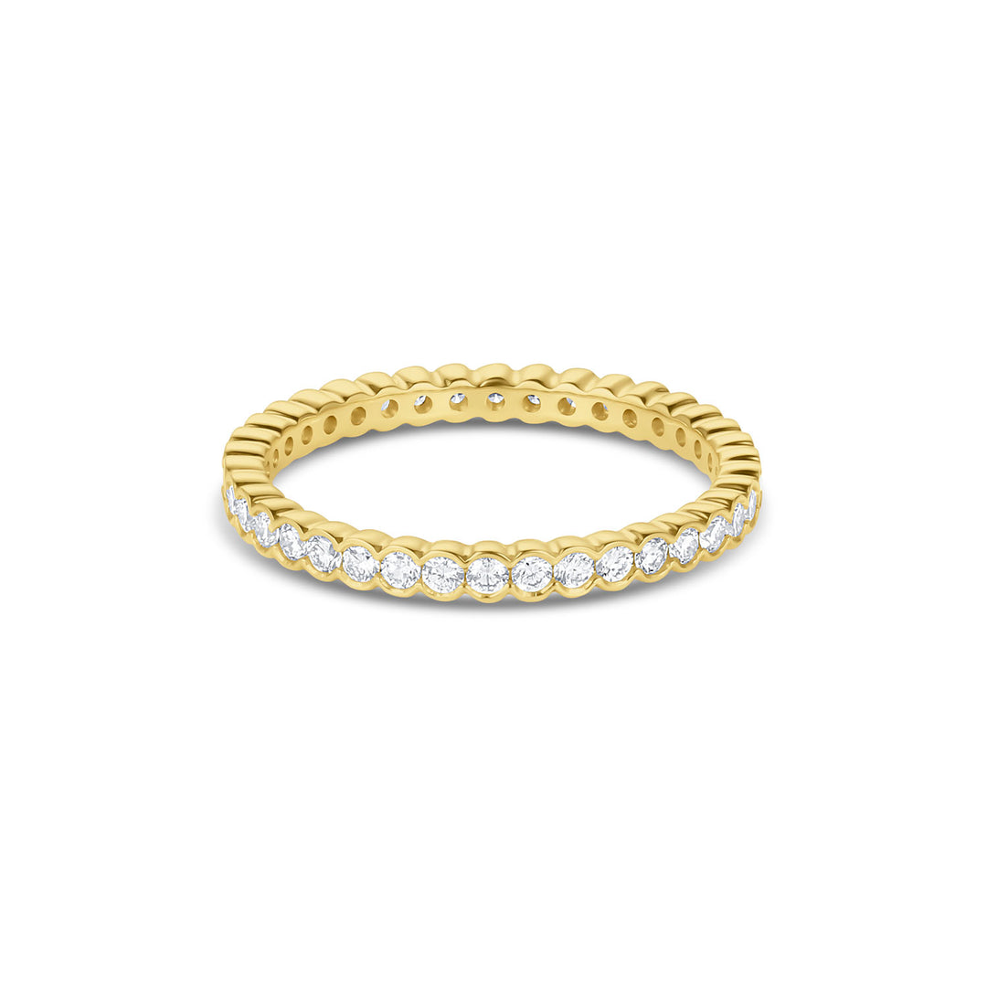 Pebble Diamond Eternity Ring (Lab Grown) - Consider the Wldflwrs
