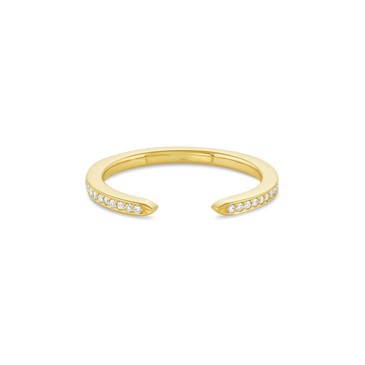 Diamond Claw Cuff Ring (Lab Grown) - Consider the Wldflwrs
