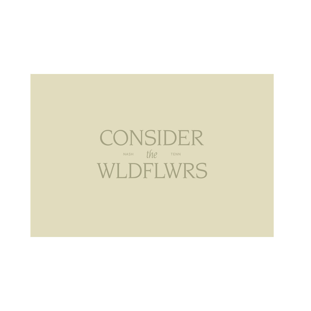 Online Gift Card - Consider the Wldflwrs