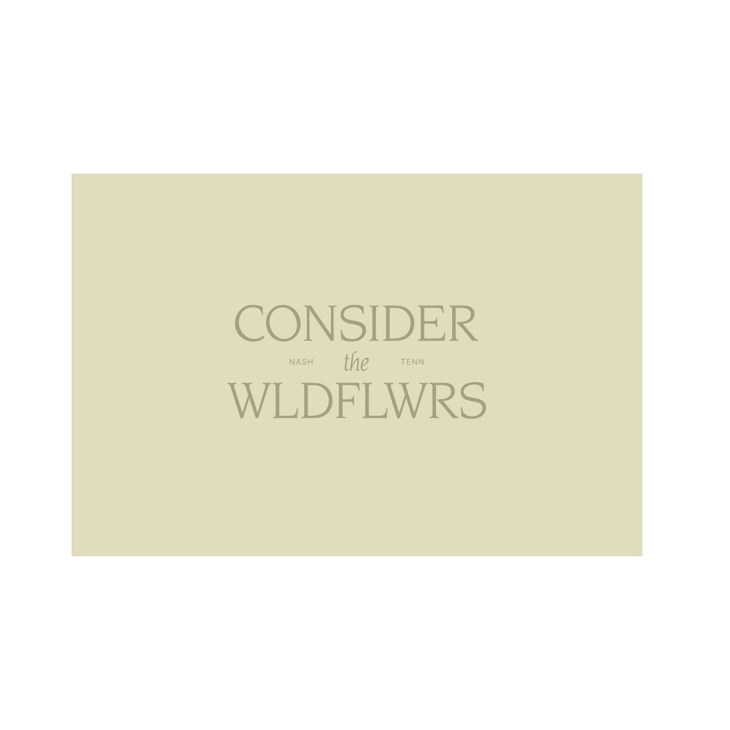 Online Gift Card - Consider the Wldflwrs