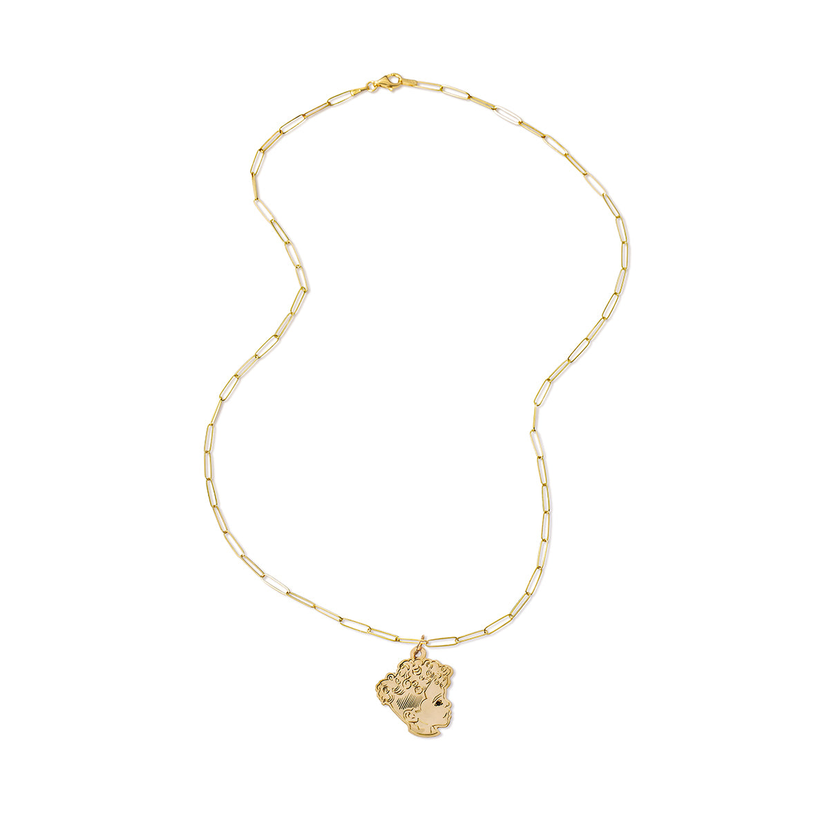 Artistic Silhouette Necklace - Consider the Wldflwrs