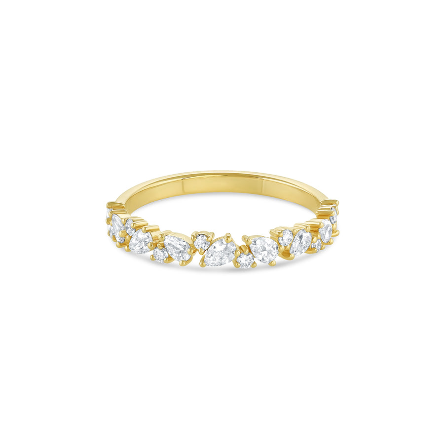 Pear Cluster Diamond Ring (Earth Mined) - Consider the Wldflwrs