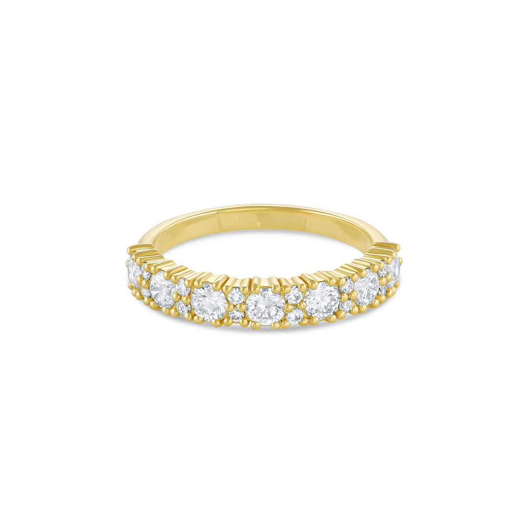 Round Cluster Ring (Earth Mined) - Consider the Wldflwrs