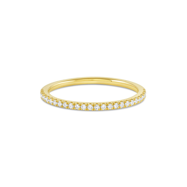 White Diamond Twinkle Band Half-Eternity (Lab Grown) - Consider the Wldflwrs