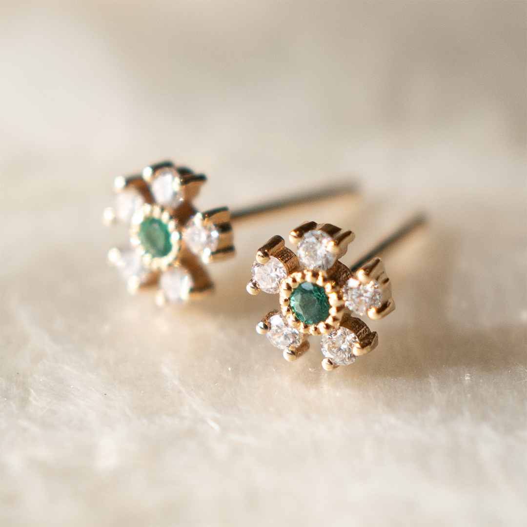Flower Stud Earring - Consider the Wldflwrs
