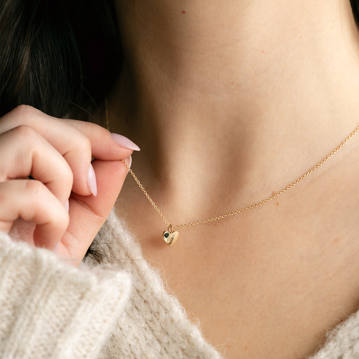 Small Heart Heritage Necklace - Consider the Wldflwrs