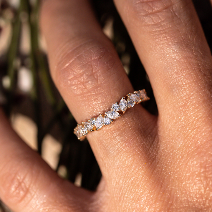 Arched Marquise Cluster - Consider the Wldflwrs