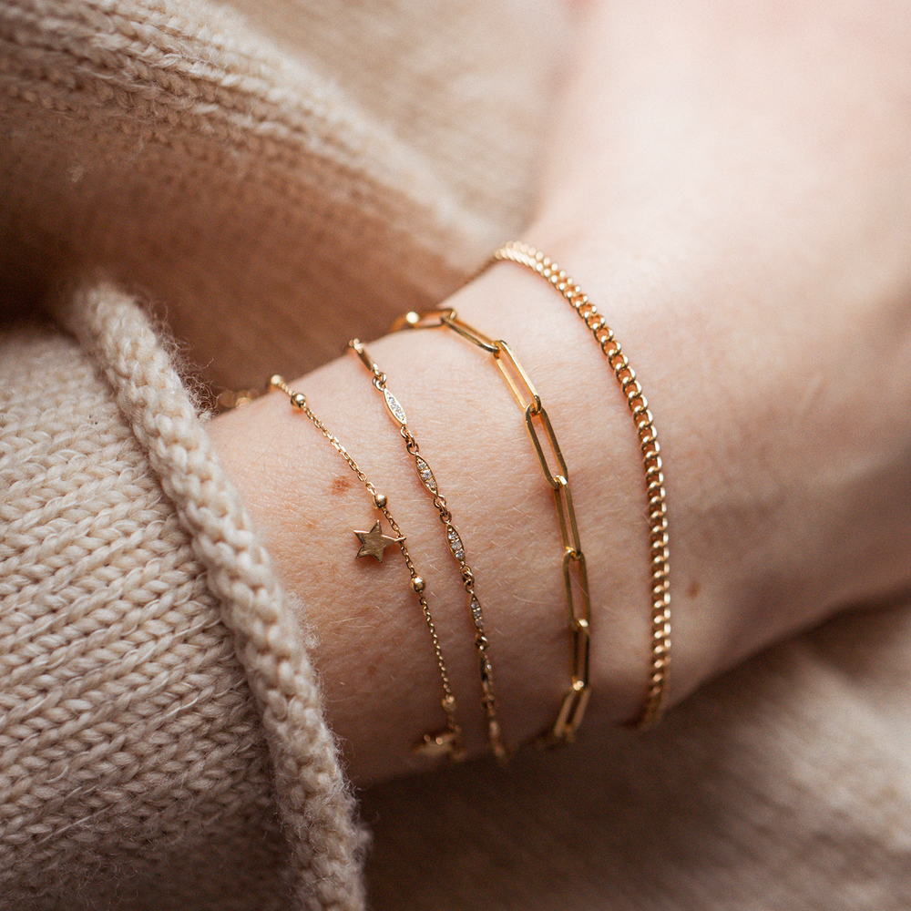 Chateaux Curb Bracelet - Consider the Wldflwrs