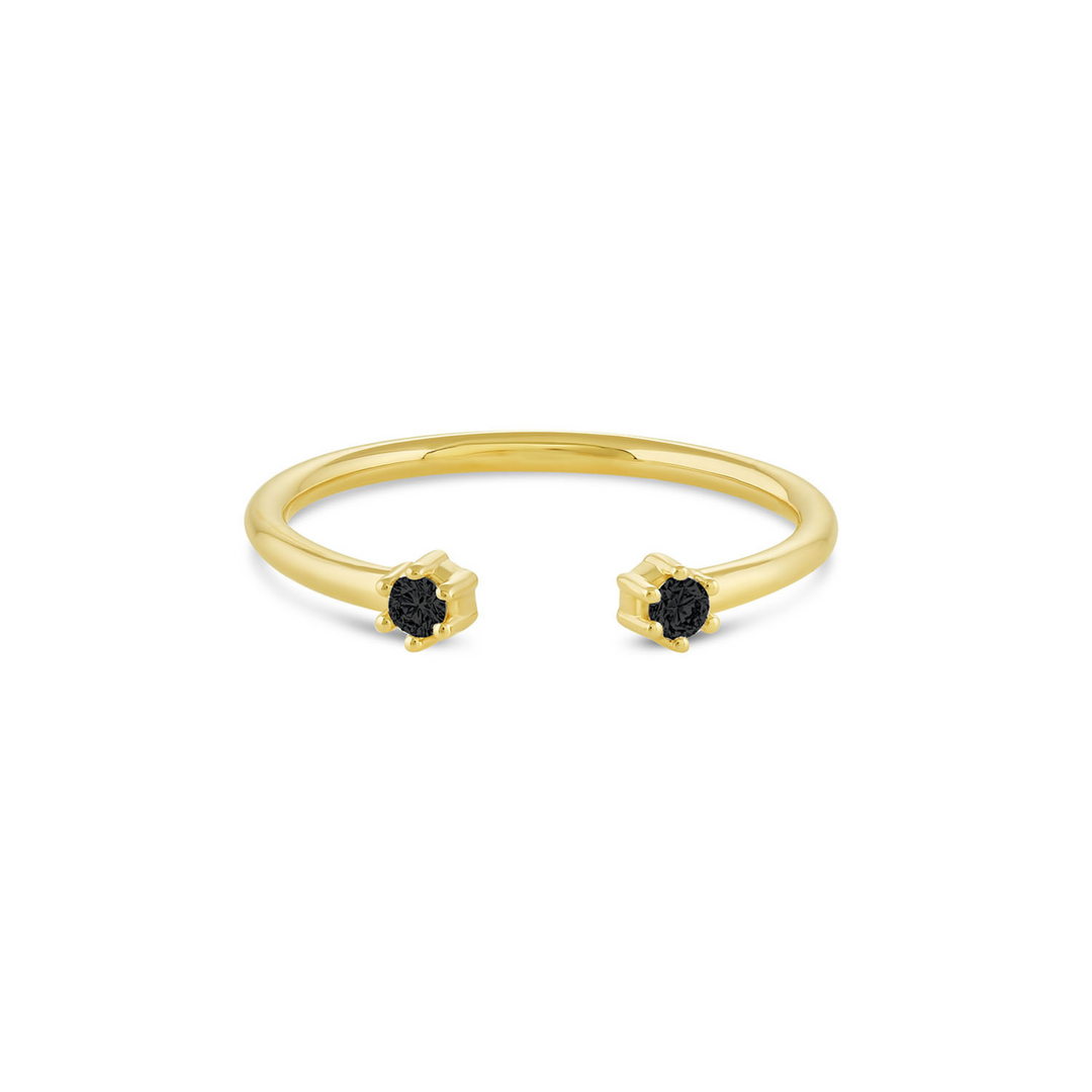 Black Diamond Blossom Cuff - Consider the Wldflwrs