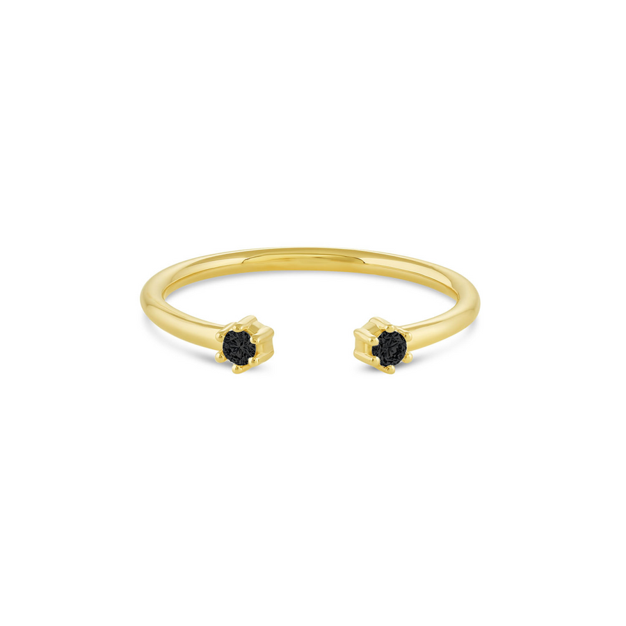Black Diamond Blossom Cuff - Consider the Wldflwrs