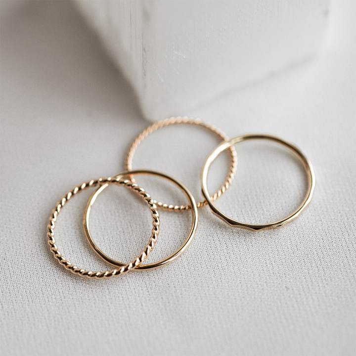 Bare Gold Stacker - Consider the Wldflwrs
