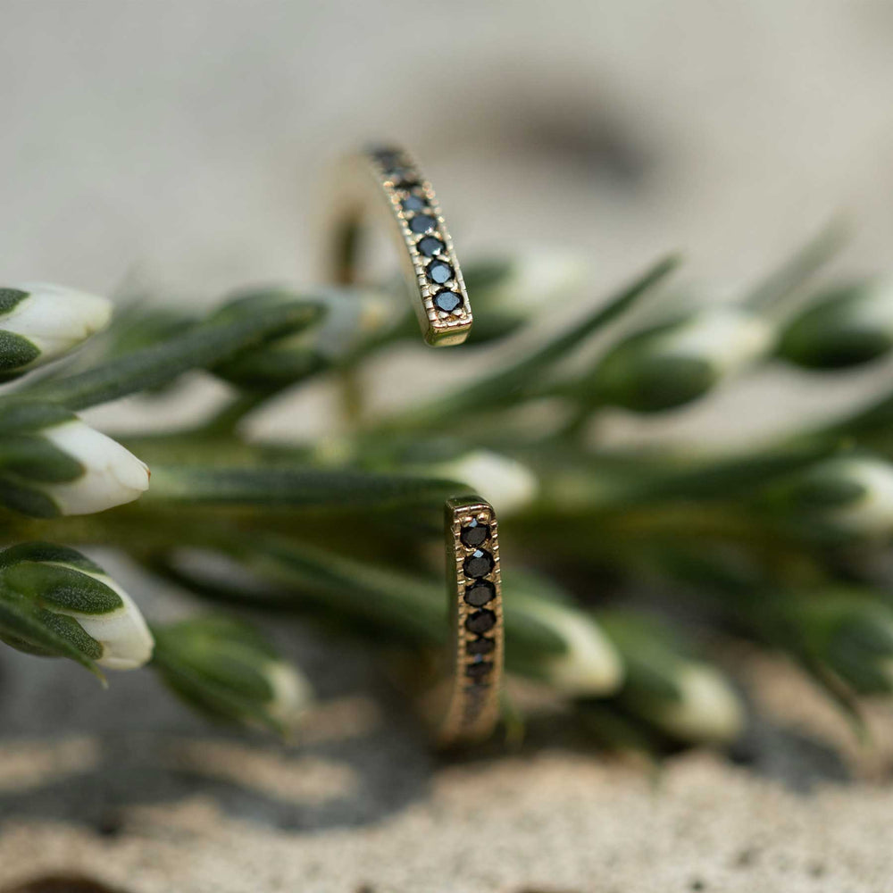 Black Diamond Square Cuff - Consider the Wldflwrs