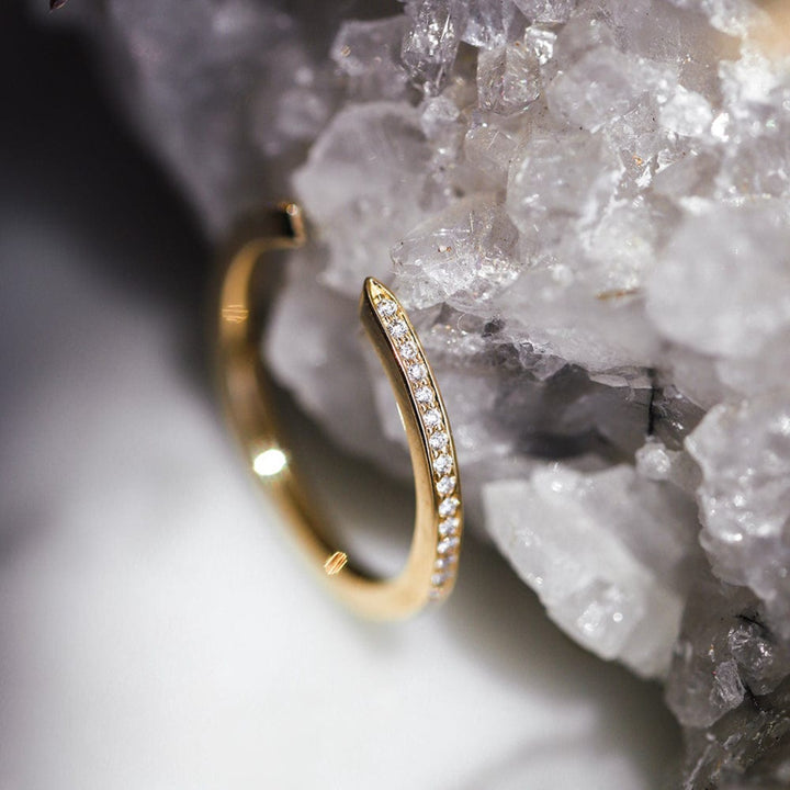 Diamond Claw Cuff Ring (Lab Grown) - Consider the Wldflwrs