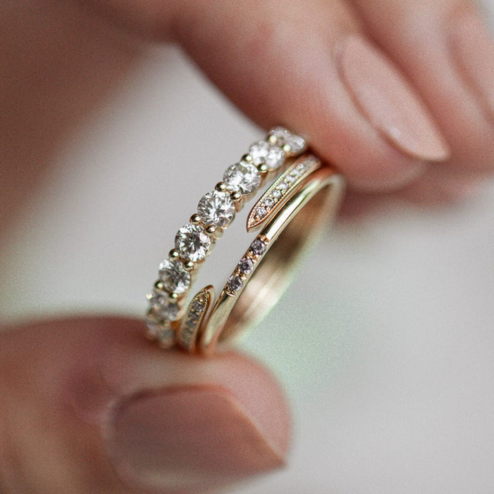 Diamond Claw Cuff Ring (Lab Grown) - Consider the Wldflwrs