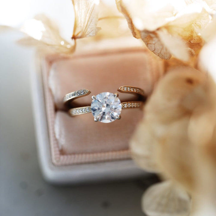 Diamond Claw Cuff Ring (Lab Grown) - Consider the Wldflwrs