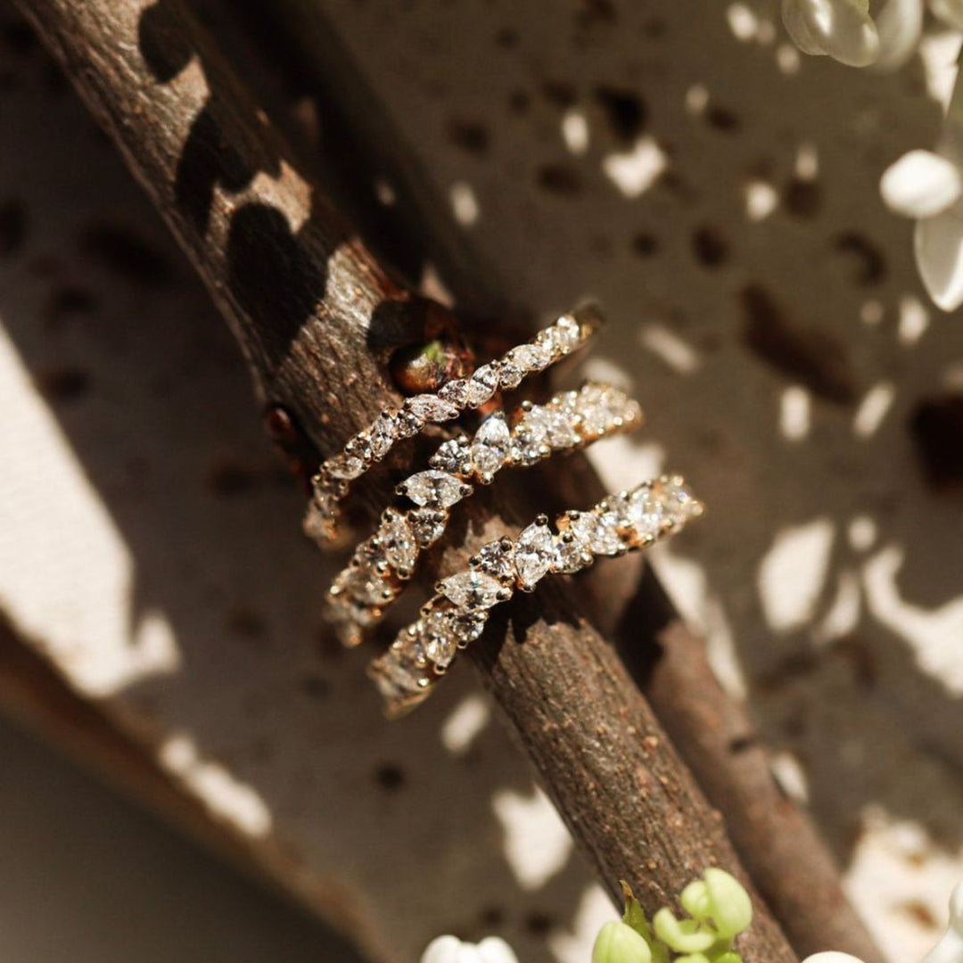 Arched Marquise Cluster - Consider the Wldflwrs