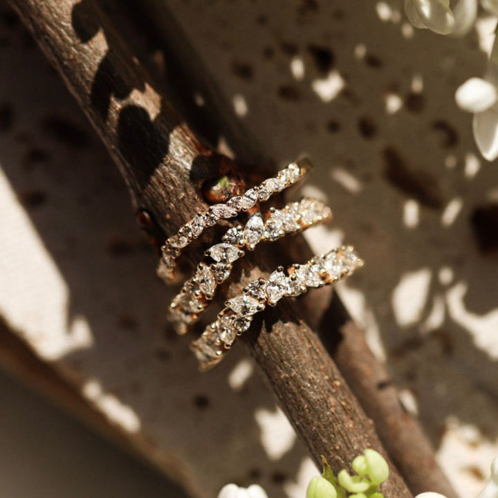 Arched Marquise Cluster - Consider the Wldflwrs