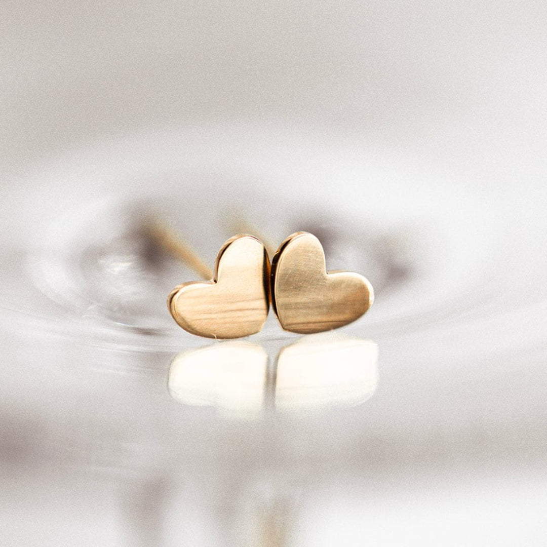 Heart Stud Earring - Consider the Wldflwrs