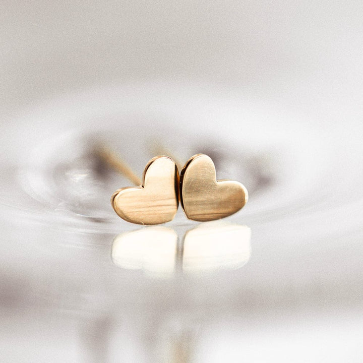 Heart Stud Earring - Consider the Wldflwrs
