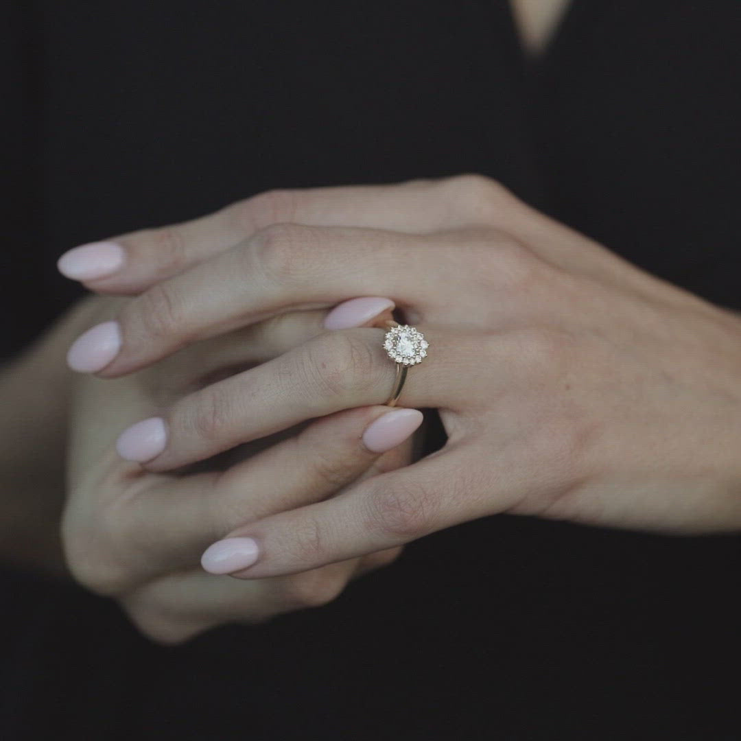 Rachel Engagement Ring - Consider the Wldflwrs