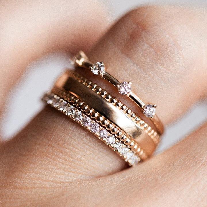 Four Birthstone Stacker - Consider the Wldflwrs