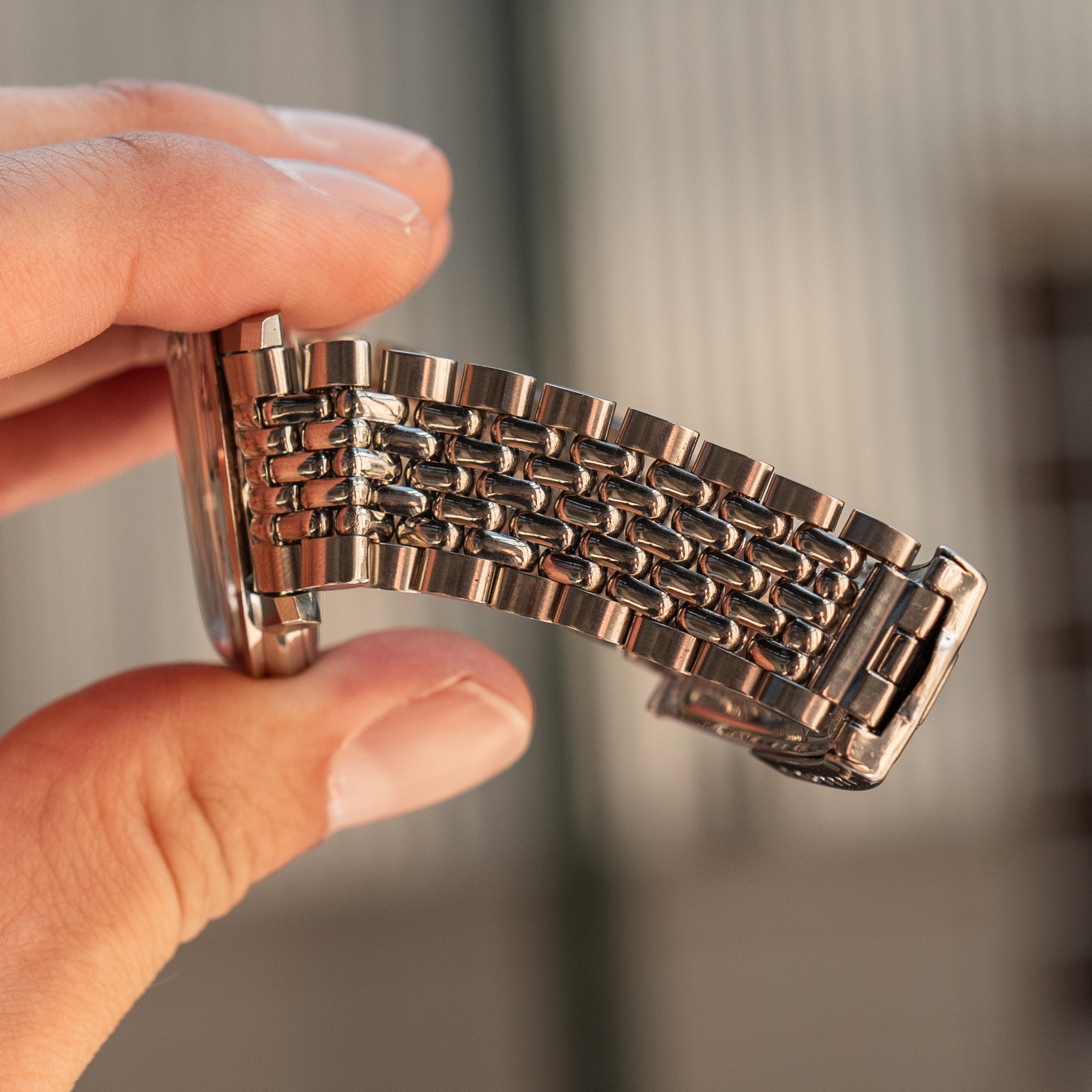 Omega Seamaster Crosshair Dial - Beads of Rice Bracelet