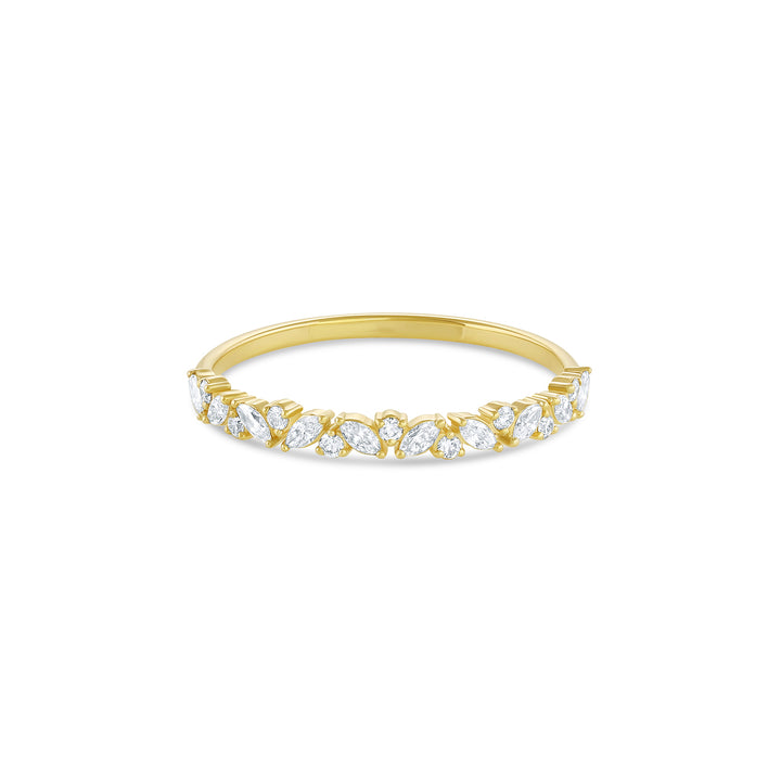 Petite Cluster Diamond Ring (Earth Mined) - Consider the Wldflwrs