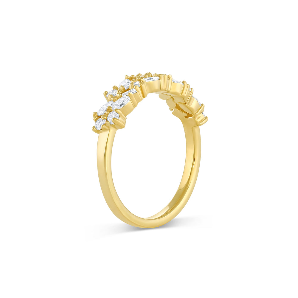 Searcy Cluster Diamond Ring (Earth Mined) - Consider the Wldflwrs