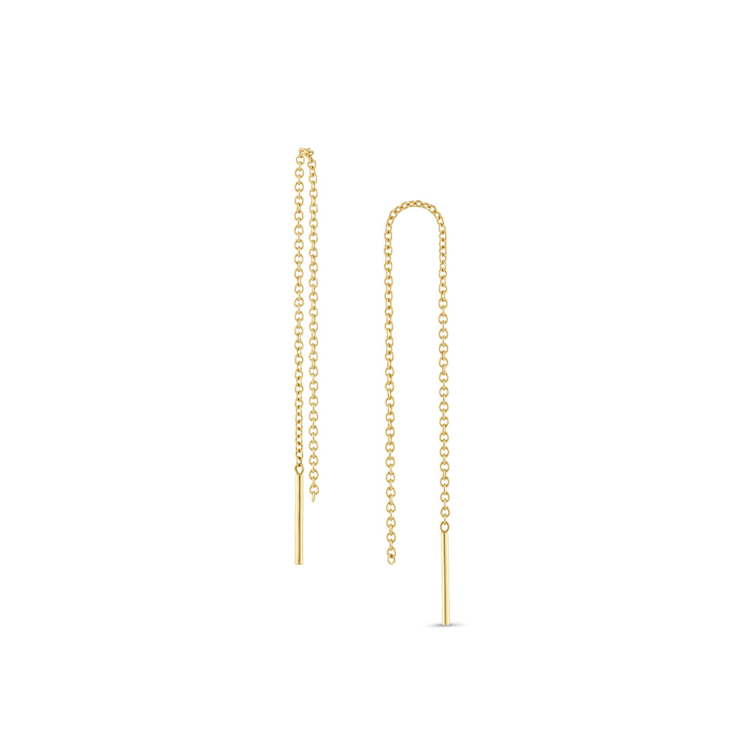 Simple Threader Earrings - Consider the Wldflwrs
