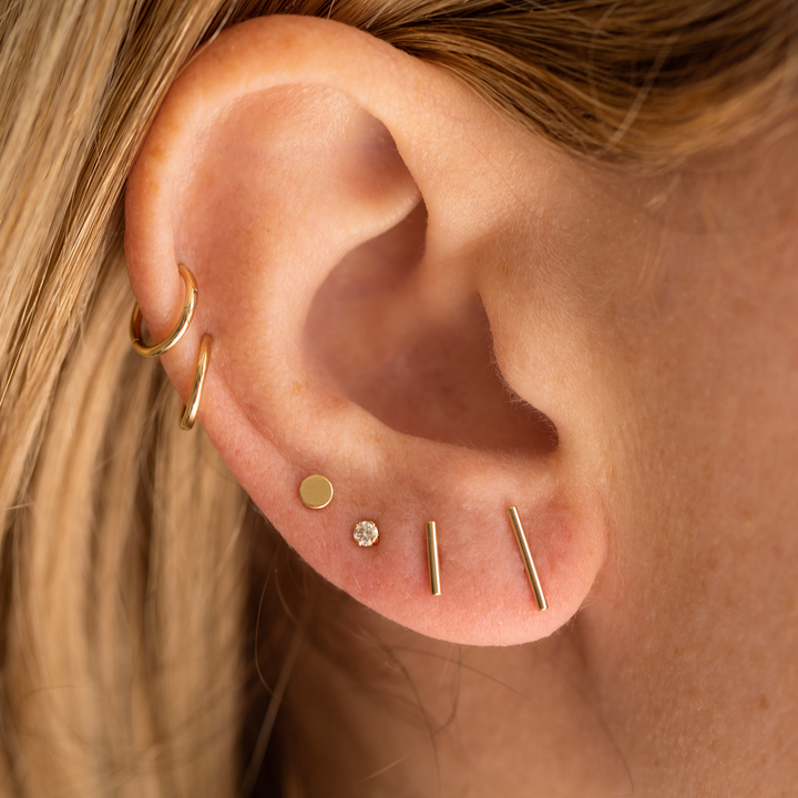 Micro Diamond Stud Earring - Consider the Wldflwrs