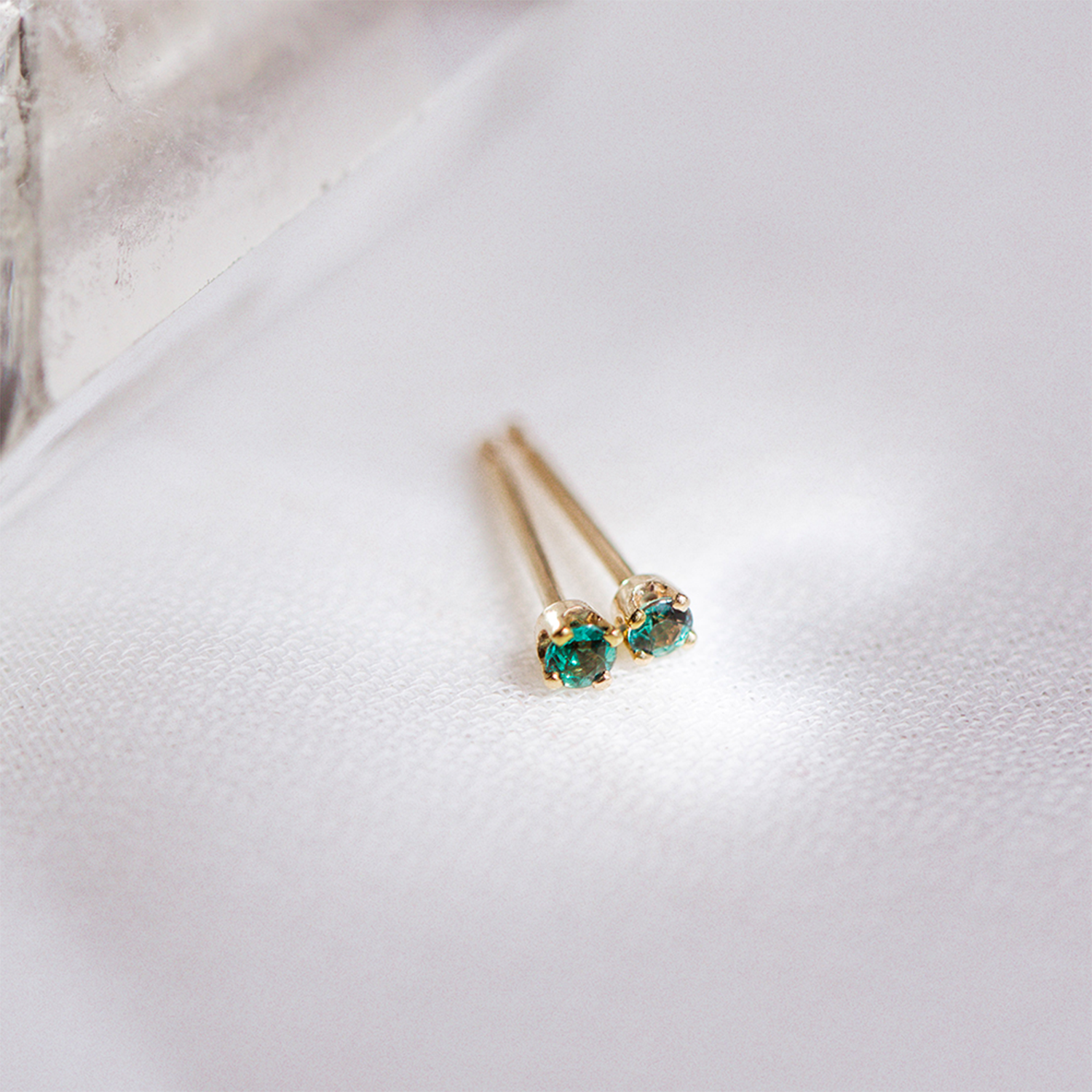 Micro Birthstone Stud Earring - Consider the Wldflwrs