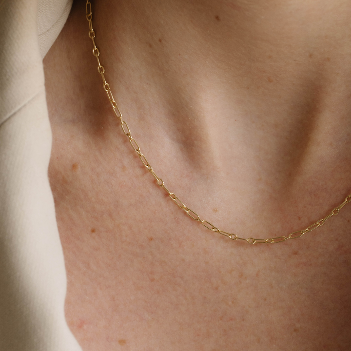 2.3mm Elongated Oval Link Chain - Consider the Wldflwrs