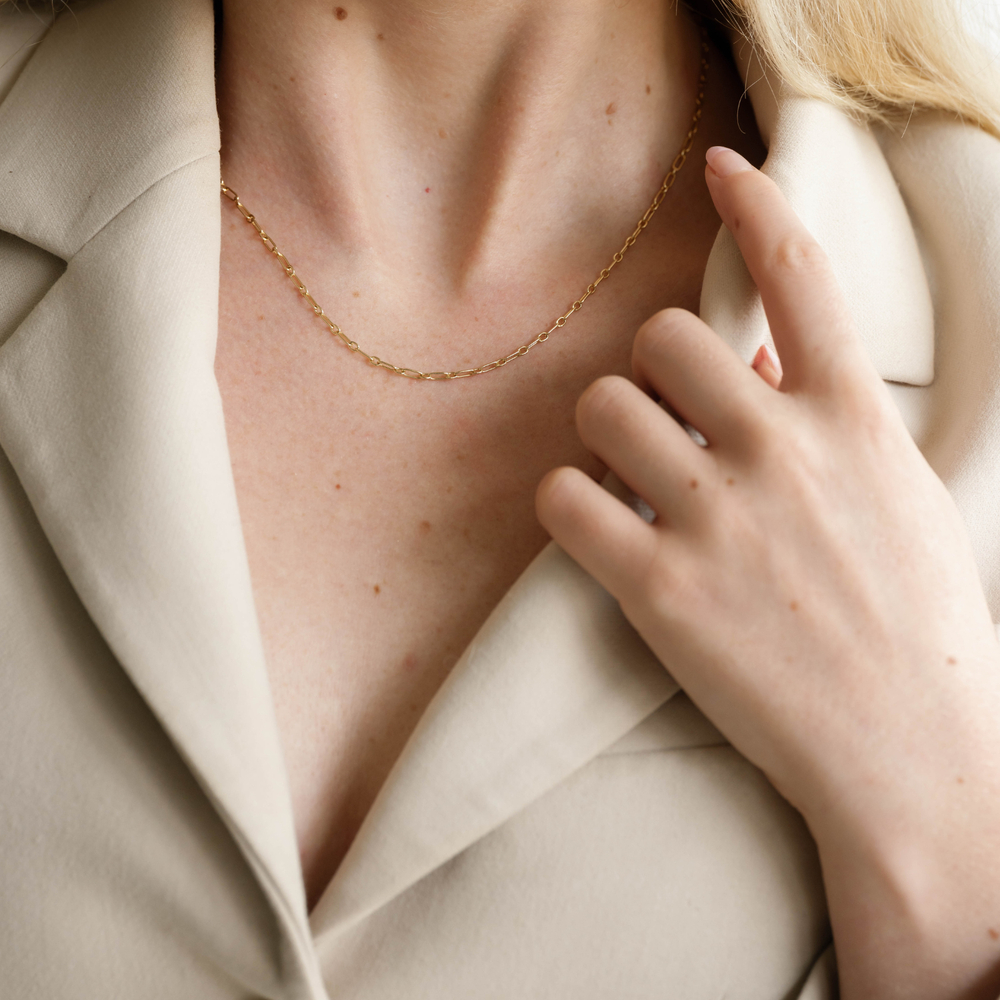 2.3mm Elongated Oval Link Chain - Consider the Wldflwrs