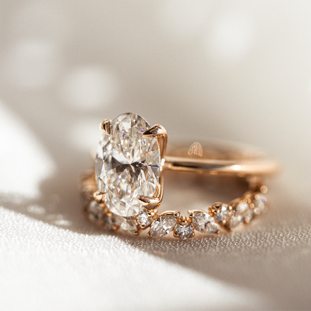 Marquise Cluster Diamond Ring (Earth Mined) - Consider the Wldflwrs