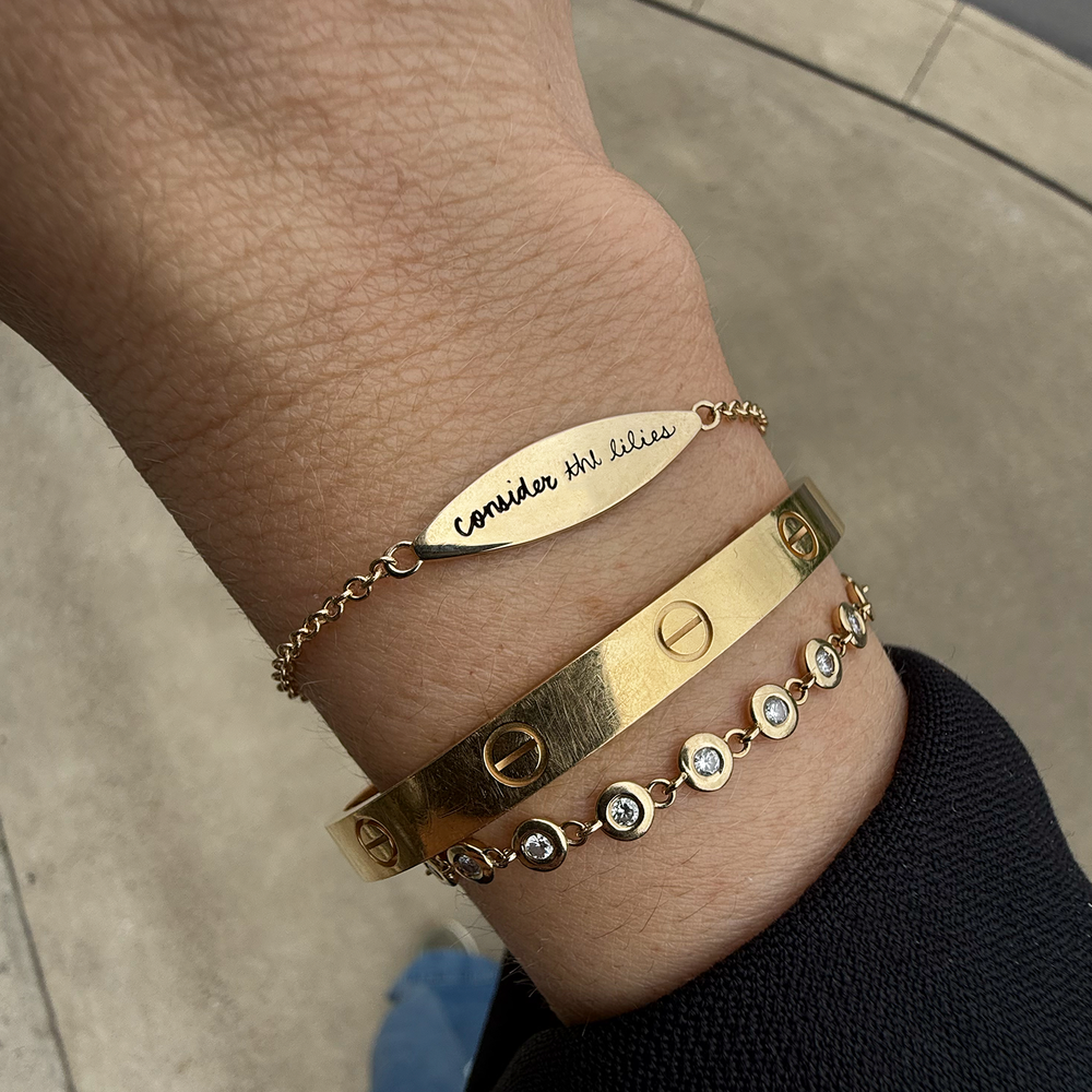 Petite ID Bracelet - Consider the Wldflwrs