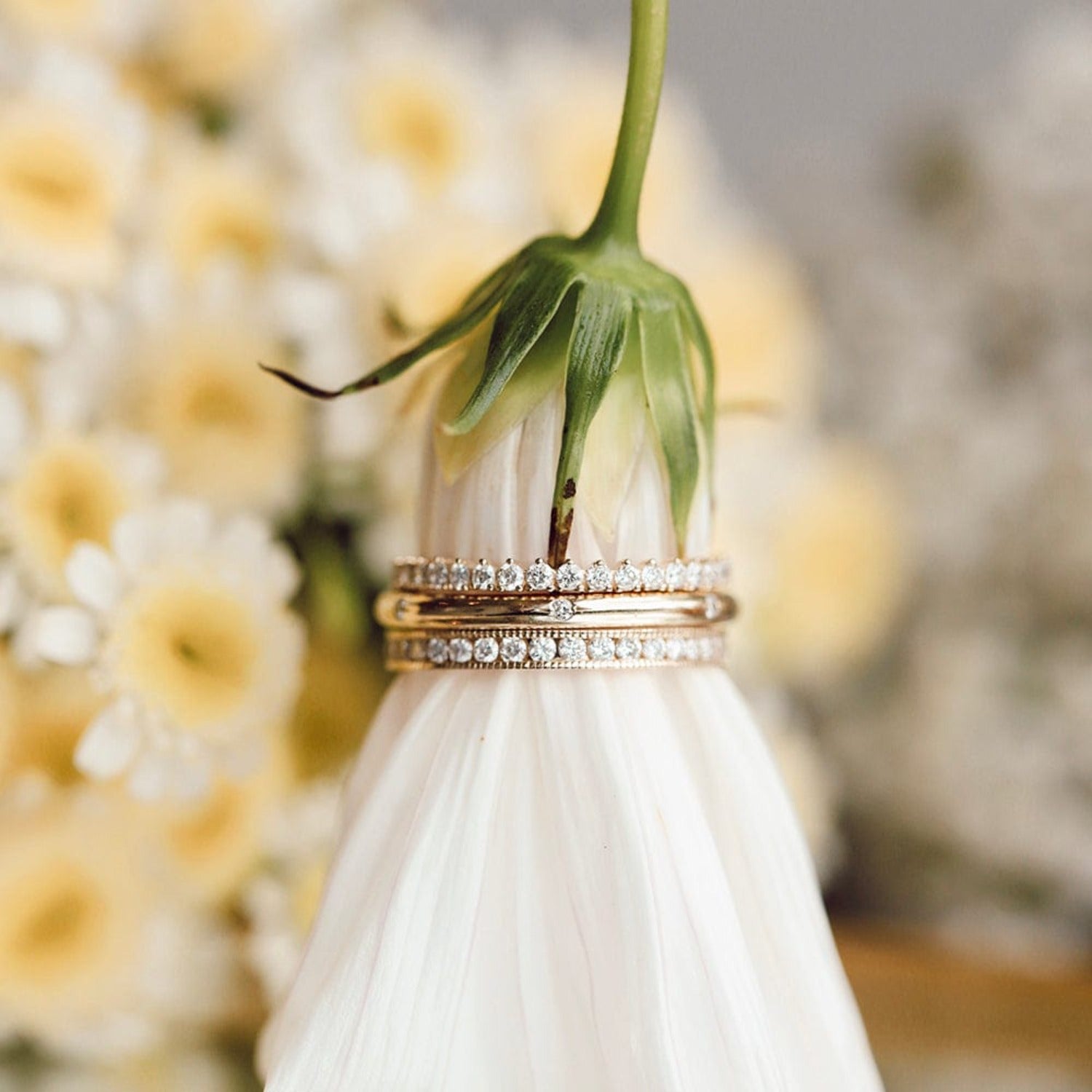 Small Pea Pod Diamond Ring (Lab Grown) - Consider the Wldflwrs