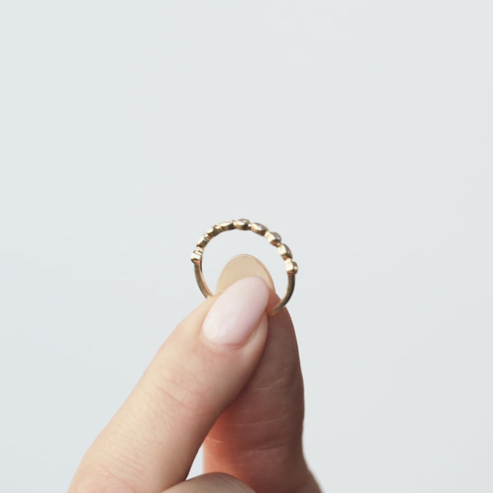 Flax Ring (Earth Mined) - Consider the Wldflwrs