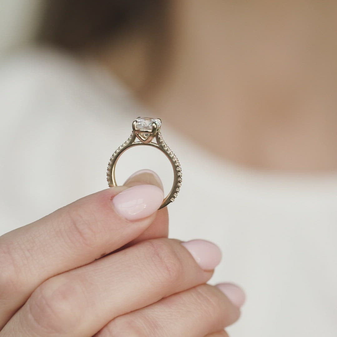 Cassie Engagement Ring - Consider the Wldflwrs