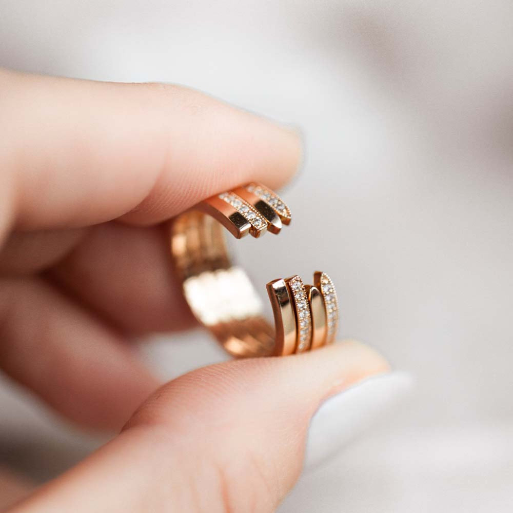 Square Cuff Ring - Consider the Wldflwrs