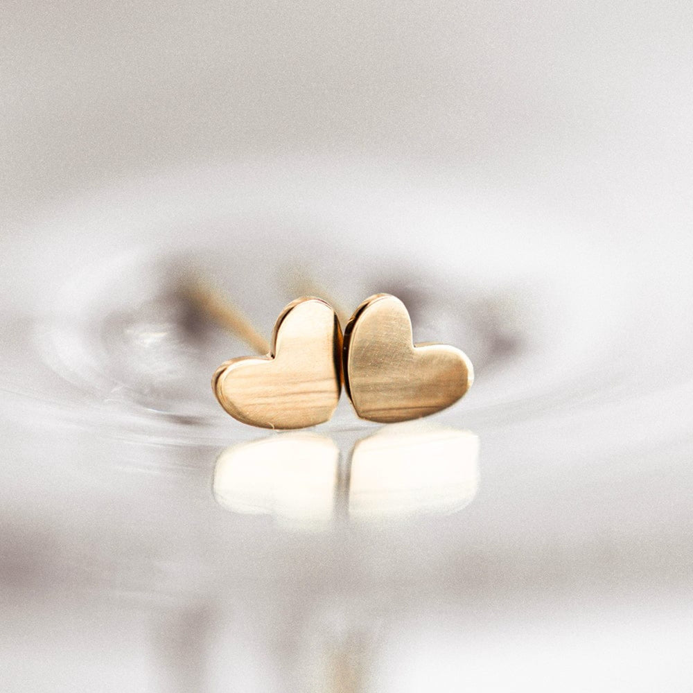 Heart Stud Earring - Consider the Wldflwrs