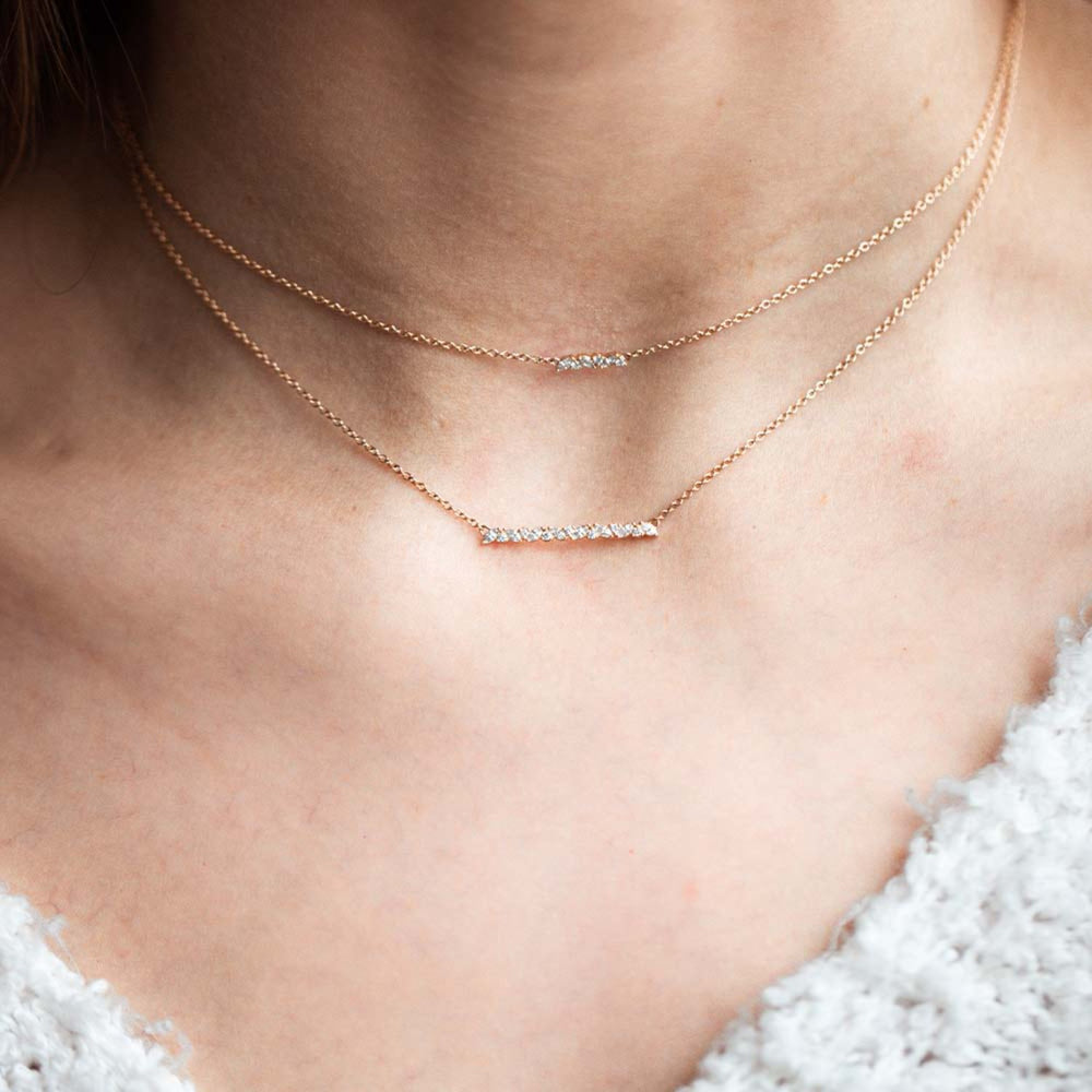 Mini Petite Cluster Necklace - Consider the Wldflwrs