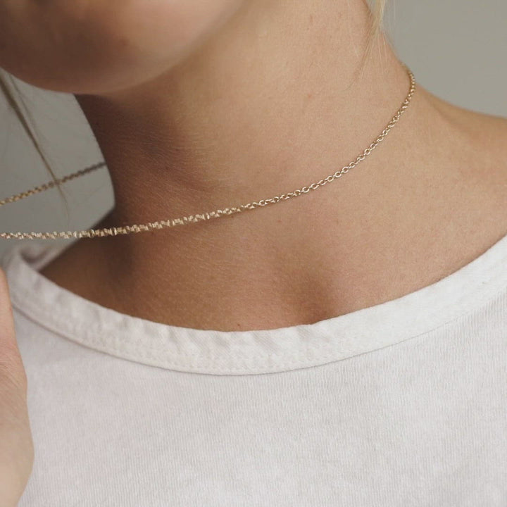 Oval Link Cable Necklace - Consider the Wldflwrs